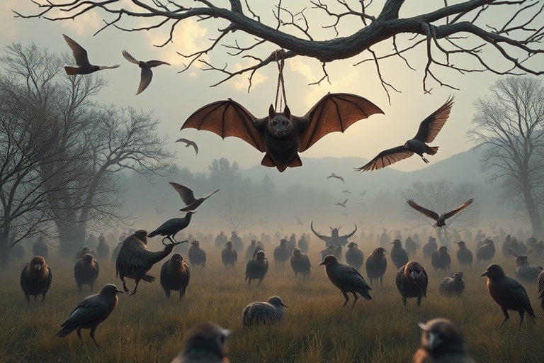 THE BAT, THE BIRDS, AND THE BEASTS